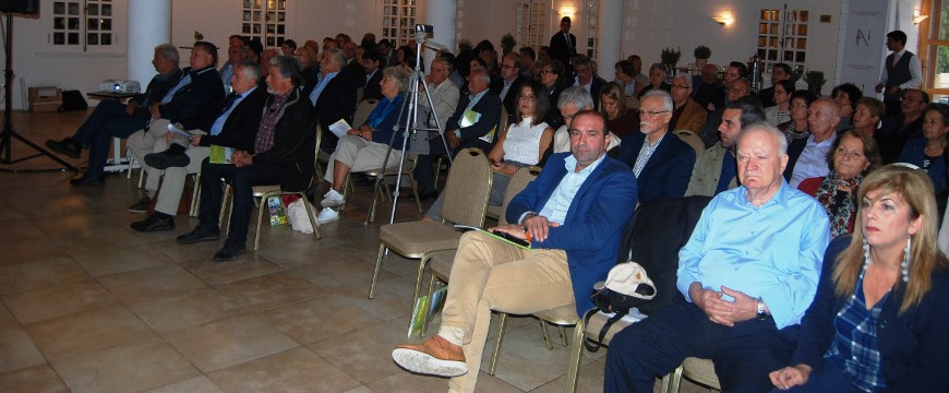 the audience for the World Olive Day event at Grecotel