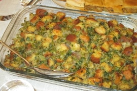 olive oil herb stuffing