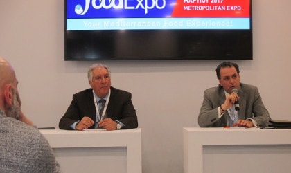Two speakers at the Food Expo workshop on exporting to the USA