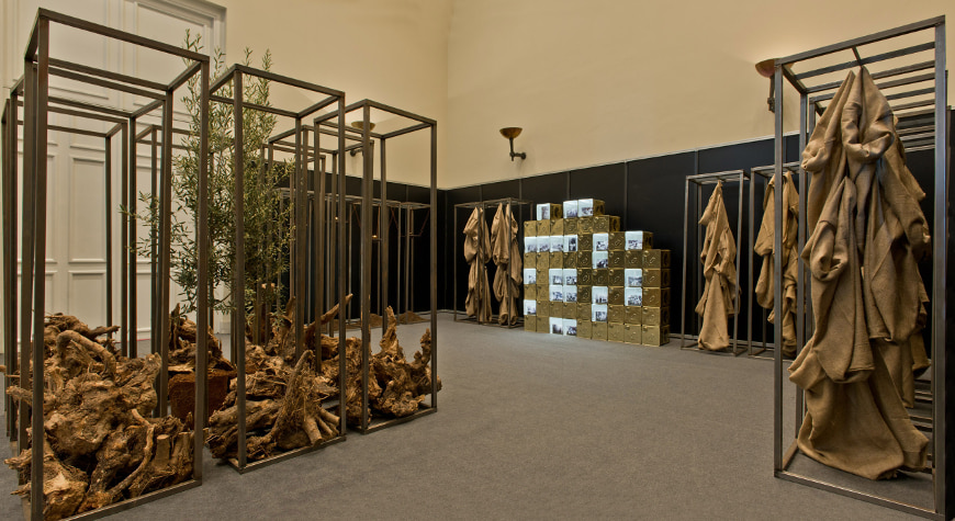 Most of an art installation by Elena Stavropoulou